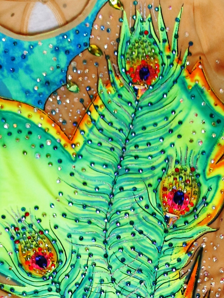 Festett rg versenydressz, Klementina (labda)3